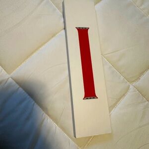 NWT, sealed Apple Watchband, braided red